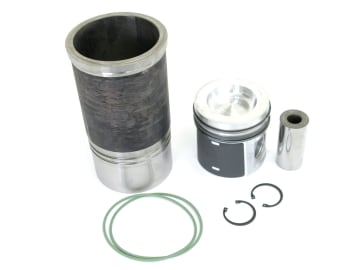 Kolben-/Zylindersatz für 1 Zylinder, Ringträgerkolben, Motor KHD BFM1012E; KHD BFM1013E, für Deutz-Fahr Kolben-/Zylindersatz für 1 Zylinder, Ringträgerkolben, Motor KHD BFM1012E; KHD BFM1013E, für Deutz-Fahr