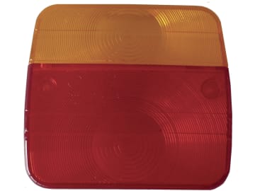 Lichtscheibe, für Teleskop-Stangenleuchte mit Blink-Brems-Schlussleuchte Lichtscheibe, für Teleskop-Stangenleuchte mit Blink-Brems-Schlussleuchte