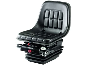 KAB Traktorsitz "XH2/P1", mechanisch gefedert, flach, PVC-Kunstleder, schwarz KAB Traktorsitz "XH2/P1", mechanisch gefedert, flach, PVC-Kunstleder, schwarz