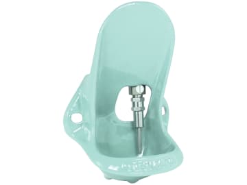 Suevia Tränkebecken "Mod. 93-VA", Edelstahl-Stiftventil, 1/2" AG oben, 100.0939 Suevia Tränkebecken "Mod. 93-VA", Edelstahl-Stiftventil, 1/2" AG oben, 100.0939