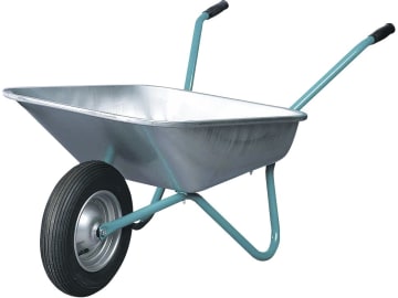 mefro Schubkarre "Garten 80" mit Metallschüssel und Luftrad, 018000 mefro Schubkarre "Garten 80" mit Metallschüssel und Luftrad, 018000