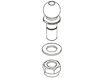 Walterscheid Kugelkopf "KK50", Ø Kugelkopf 50 mm, mit Mutter, für Zwangslenkung Easy Fit Steering System, Kugelkit Modellreihe KB8300, 8004738 Walterscheid Kugelkopf "KK50", Ø Kugelkopf 50 mm, mit Mutter, für Zwangslenkung Easy Fit Steering System, Kugelkit Modellreihe KB8300, 8004738