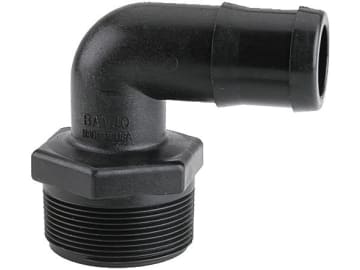 Agrotop Schlauchtülle 90 °, gebogen, mit Außengewinde NPT, 1 1/2" AG (NPT), 10332 Agrotop Schlauchtülle 90 °, gebogen, mit Außengewinde NPT, 1 1/2" AG (NPT), 10332