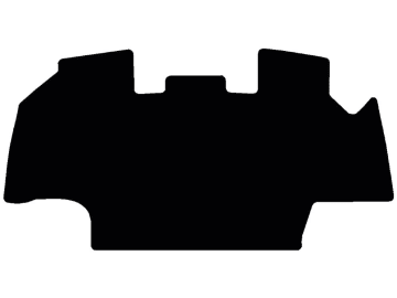 Fußmatte gekettelt, aus Velours, schwarz, für Case IH Traktor: Magnum 260, 315, 340, ab Bj. 14 Fußmatte gekettelt, aus Velours, schwarz, für Case IH Traktor: Magnum 260, 315, 340, ab Bj. 14
