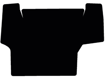 Fußmatte gekettelt, aus Velours, schwarz, für Deutz-Fahr Traktor AgroStar 6.00, Bj. 90 – 97 Fußmatte gekettelt, aus Velours, schwarz, für Deutz-Fahr Traktor AgroStar 6.00, Bj. 90 – 97