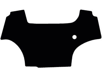 Fußmatte gekettelt, aus Velours, schwarz, für Deutz-Fahr Traktor, Agrotron Serie 6 (auch CShift), Bj. 12 – 16 Fußmatte gekettelt, aus Velours, schwarz, für Deutz-Fahr Traktor, Agrotron Serie 6 (auch CShift), Bj. 12 – 16