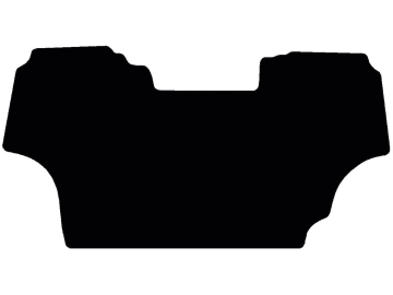 Fußmatte gekettelt, aus Velours, schwarz, für John Deere Traktor Serie 6 RC, 6 MC, ab Bj. 13 Fußmatte gekettelt, aus Velours, schwarz, für John Deere Traktor Serie 6 RC, 6 MC, ab Bj. 13