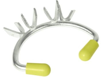 KERBL Saugentwöhner 100 x 60 mm aus Metall; Schutzkappen Kunststoff, 2 St., 1320/2 KERBL Saugentwöhner 100 x 60 mm aus Metall; Schutzkappen Kunststoff, 2 St., 1320/2