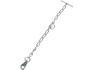 KERBL Kettenteil 6 x 660 mm einteilig für Rinderanbindung, einteilig, mit Karabiner und Knebel, 12509 KERBL Kettenteil 6 x 660 mm einteilig für Rinderanbindung, einteilig, mit Karabiner und Knebel, 12509