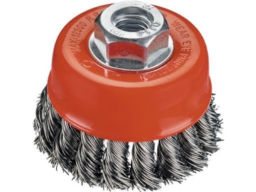 Osborn® Zopfbürste "Perfect" M 14, Ø 65 mm, Topf, zum Entrosten, Entlacken, Entfernen von Schlacke Osborn® Zopfbürste "Perfect" M 14, Ø 65 mm, Topf, zum Entrosten, Entlacken, Entfernen von Schlacke