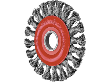 Osborn® Zopfbürste "Perfect", Scheibe, für leichte Entgrat- und Reinigungsanwendungen Osborn® Zopfbürste "Perfect", Scheibe, für leichte Entgrat- und Reinigungsanwendungen