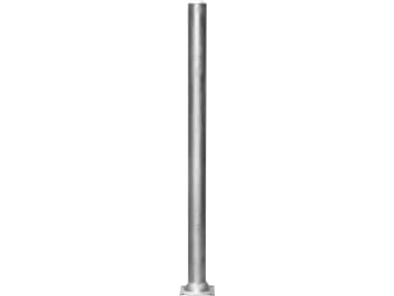 Patura Pfosten rund Ø 102 mm x mit Bodenplatte, Stahl, verzinkt, 303420 Patura Pfosten rund Ø 102 mm x mit Bodenplatte, Stahl, verzinkt, 303420