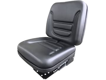 Traktorsitz "S 530 Plus", mechanisch gefedert mit 2 Zugfedern und Öldämpfer, PVC-Kunstleder, schwarz Traktorsitz "S 530 Plus", mechanisch gefedert mit 2 Zugfedern und Öldämpfer, PVC-Kunstleder, schwarz