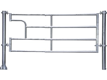 Patura Abtrennung "R4", 340 – 445 cm, mit Ausschnitt für Tränkebecken, 4 Horizontalstreben, 323322 Patura Abtrennung "R4", 340 – 445 cm, mit Ausschnitt für Tränkebecken, 4 Horizontalstreben, 323322