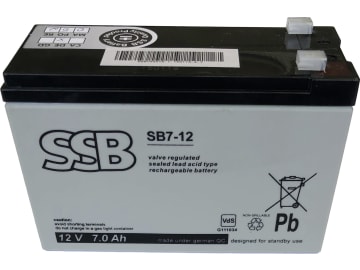 Solo® Ersatzakku 12 V/7,2 Ah Blei-Gel, für Akku-Rückenspritze 416, 417, 11360 Solo® Ersatzakku 12 V/7,2 Ah Blei-Gel, für Akku-Rückenspritze 416, 417, 11360