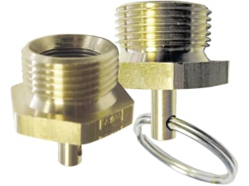 Wabco Entwässerungsventil M 22 x 1,5, mit/ohne Schlüsselring, DIN 74292, für Luft, Wasser, Mineralöl Wabco Entwässerungsventil M 22 x 1,5, mit/ohne Schlüsselring, DIN 74292, für Luft, Wasser, Mineralöl