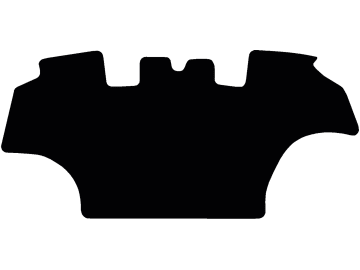 Fußmatte gekettelt, aus Velours, schwarz, für Case IH Traktor Puma CVX, ab Bj. 14 Fußmatte gekettelt, aus Velours, schwarz, für Case IH Traktor Puma CVX, ab Bj. 14