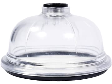 Hücobi Klarsichttasse Plexiglas, mit Gewinde und Blindstopfen, für Syphonabscheider MZ, 8229 000004 Hücobi Klarsichttasse Plexiglas, mit Gewinde und Blindstopfen, für Syphonabscheider MZ, 8229 000004