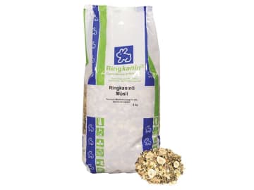Ringkanin® Premium Müsli ohne Gentechnik Kaninchenfutter Nagerfutter Müsli 5 kg Beutel Ringkanin® Premium Müsli ohne Gentechnik Kaninchenfutter Nagerfutter Müsli 5 kg Beutel