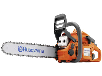 Husqvarna® Benzin-Kettensäge "435 Mark II" 1,6 kW (2,2 PS) Schienenlänge 38 cm, 9676758-35 !!betriebsbereit!! Husqvarna® Benzin-Kettensäge "435 Mark II" 1,6 kW (2,2 PS) Schienenlänge 38 cm, 9676758-35 !!betriebsbereit!!