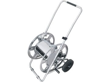Sirocco® Schlauchwagen Anschluss 3/4" Edelstahl Schlauchkapazität 3/4" – 50 m, 070 42210 Sirocco® Schlauchwagen Anschluss 3/4" Edelstahl Schlauchkapazität 3/4" – 50 m, 070 42210