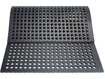 Kraiburg Ringloch-Gummimatte "Lomax" L x B x H: 175 x 110 x 2,4 cm Kraiburg Ringloch-Gummimatte "Lomax" L x B x H: 175 x 110 x 2,4 cm