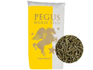 Pegus Natural Wiesencobs naturbelassener, eiweiß- und staubarmer Heuersatz für Pferde zum Einweichen Pegus Natural Wiesencobs naturbelassener, eiweiß- und staubarmer Heuersatz für Pferde zum Einweichen