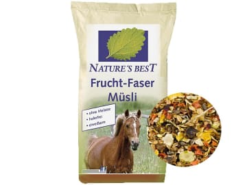 NATURE´S BEST Frucht-Faser Müsli naturbelassenes Fruchtmüsli ohne Zusatzstoffe Müsli 15 kg Sack NATURE´S BEST Frucht-Faser Müsli naturbelassenes Fruchtmüsli ohne Zusatzstoffe Müsli 15 kg Sack