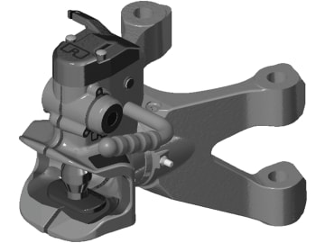 Rockinger Zugmaul "RO865C", automatisch mit Konsole, Ø Bolzen 38 mm, für Mercedes-Benz MB-Trac 1300, 1400, 1500, 1600, RO865C0132C Rockinger Zugmaul "RO865C", automatisch mit Konsole, Ø Bolzen 38 mm, für Mercedes-Benz MB-Trac 1300, 1400, 1500, 1600, RO865C0132C