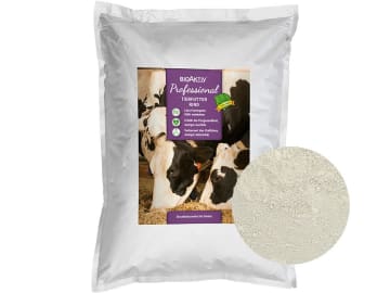 BioAktiv® Professional Tierfutter Rind Biokatalysator Rind aus naturreinem Calciumcarbonat homogene Gülle, verbessertes Stallklima, weniger Ammoniak BioAktiv® Professional Tierfutter Rind Biokatalysator Rind aus naturreinem Calciumcarbonat homogene Gülle, verbessertes Stallklima, weniger Ammoniak