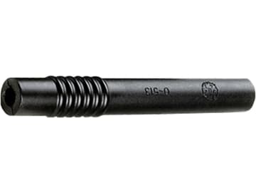 Milchschlauch Ø 8,5; 10 x 140 mm, Gummi, kurz, gerillte Verstärkung einseitig, für Gea Westfalia Milchschlauch Ø 8,5; 10 x 140 mm, Gummi, kurz, gerillte Verstärkung einseitig, für Gea Westfalia