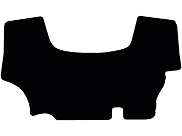 Fußmatte aus Gummi, schwarz, für Case IH Traktor JX 70, 80, 90, mit mechanischem Differential, ab Bj. 14 Fußmatte aus Gummi, schwarz, für Case IH Traktor JX 70, 80, 90, mit mechanischem Differential, ab Bj. 14