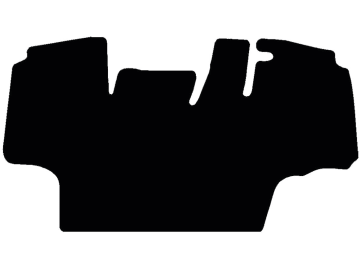 Fußmatte aus Gummi, schwarz, für Case IH Traktor Maxxum MX 135, 150, 170, Bj. 97 – 02 Fußmatte aus Gummi, schwarz, für Case IH Traktor Maxxum MX 135, 150, 170, Bj. 97 – 02