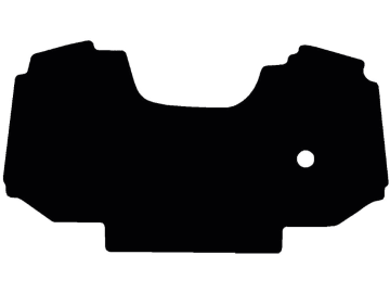 Fußmatte aus Gummi, schwarz, für Deutz-Fahr Traktor Agrofarm Serie 400, ab Bj. 13 Fußmatte aus Gummi, schwarz, für Deutz-Fahr Traktor Agrofarm Serie 400, ab Bj. 13