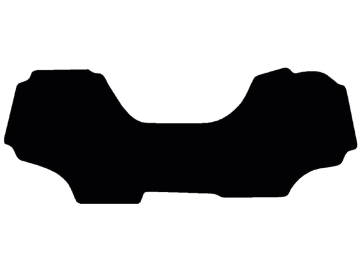 Fußmatte aus Gummi, schwarz, für Fendt Traktor Serie Vario 200, 200 S Fußmatte aus Gummi, schwarz, für Fendt Traktor Serie Vario 200, 200 S