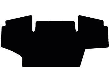 Fußmatte aus Gummi, schwarz, für Claas Traktor Arion 400, Bj. 01.07 – 06.14 Fußmatte aus Gummi, schwarz, für Claas Traktor Arion 400, Bj. 01.07 – 06.14