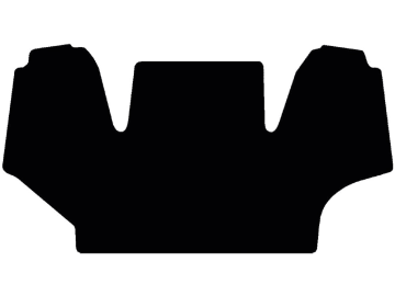 Fußmatte aus Gummi, schwarz, für Massey Ferguson Traktor MF 5000, MF 6000, MF 7000, ab Bj. 11 Fußmatte aus Gummi, schwarz, für Massey Ferguson Traktor MF 5000, MF 6000, MF 7000, ab Bj. 11