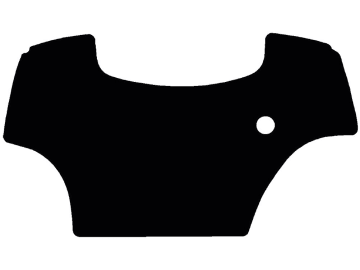 Fußmatte aus Gummi, schwarz, für Same Traktor Serie Virtus, Bj. 12 – 17 Fußmatte aus Gummi, schwarz, für Same Traktor Serie Virtus, Bj. 12 – 17