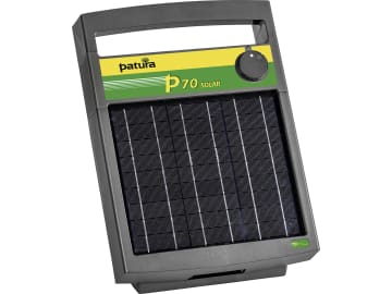 Patura Akku-Weidezaungerät "P 70 Solar" mit Solarmodul 9,6 W, Gel-Akku 12 V/7 Ah, Zaunlänge max. ohne Bewuchs 5,0 km, 140510 Patura Akku-Weidezaungerät "P 70 Solar" mit Solarmodul 9,6 W, Gel-Akku 12 V/7 Ah, Zaunlänge max. ohne Bewuchs 5,0 km, 140510