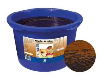 DERBY® Horslyx Original schmackhafte Leckmasse für Pferde Leckmasse 50 kg Eimer DERBY® Horslyx Original schmackhafte Leckmasse für Pferde Leckmasse 50 kg Eimer