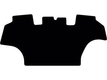 Fußmatte gekettelt, aus Velours, schwarz, für Steyr Traktor Expert 4000, ab Bj. 10.19 Fußmatte gekettelt, aus Velours, schwarz, für Steyr Traktor Expert 4000, ab Bj. 10.19