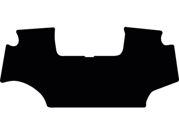 Fußmatte Velours schwarz, für John Deere Traktor Serie 6 R, ab Bj. 13, ohne Aussparrung für Gaspedal Fußmatte Velours schwarz, für John Deere Traktor Serie 6 R, ab Bj. 13, ohne Aussparrung für Gaspedal