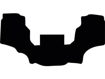 Fußmatte gekettelt, aus Velours, schwarz, für Branson Traktor Serie 25 ab Bj. 18 Fußmatte gekettelt, aus Velours, schwarz, für Branson Traktor Serie 25 ab Bj. 18