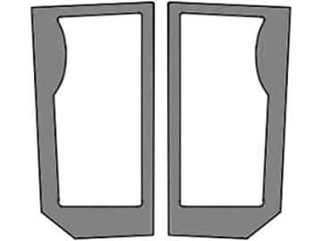 Frontscheibe, grün, unten links/rechts, geklebt, Siebdruck, für Case IH MXM, Fiat M, Ford New Holland TM, TS, 6000, 7000, 8000 Frontscheibe, grün, unten links/rechts, geklebt, Siebdruck, für Case IH MXM, Fiat M, Ford New Holland TM, TS, 6000, 7000, 8000
