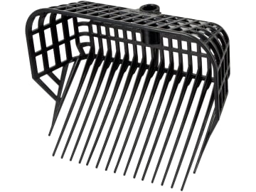 KERBL Dunggabel "Maxi" 38 x 30 cm Kunststoff schwarz ohne Stiel, 326056 KERBL Dunggabel "Maxi" 38 x 30 cm Kunststoff schwarz ohne Stiel, 326056