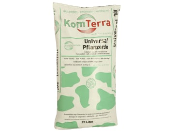 KomTerra Universal Pflanzerde gedüngte organische Spezialerde 20 l Sack KomTerra Universal Pflanzerde gedüngte organische Spezialerde 20 l Sack