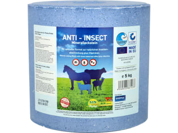 S.I.N. HELLAS Anti-Insect Mineralleckstein für Pferde Stein 5 kg Leckstein S.I.N. HELLAS Anti-Insect Mineralleckstein für Pferde Stein 5 kg Leckstein