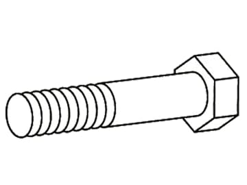 Walterscheid Sechskantschraube DIN 931; ISO 4014 M 10 x 60, für Scherbolzenkupplungen FKB61/20, 1020454 Walterscheid Sechskantschraube DIN 931; ISO 4014 M 10 x 60, für Scherbolzenkupplungen FKB61/20, 1020454
