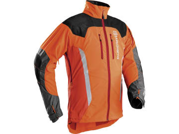 Husqvarna® Forstjacke "Technical Extreme" Gr. M, warnorange; anthrazit; schwarz, 5823310-50 Husqvarna® Forstjacke "Technical Extreme" Gr. M, warnorange; anthrazit; schwarz, 5823310-50