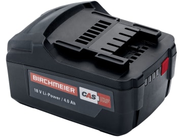 Birchmeier® Ersatzakku 18 V/4,0 Ah Li-Power, für Akku-Rückenspritze REA, REB, REC, REX, Akku-Trolleyspritze A 50 AC1, Akku-Pump-Station BM 1035 AC1, 12071401 Birchmeier® Ersatzakku 18 V/4,0 Ah Li-Power, für Akku-Rückenspritze REA, REB, REC, REX, Akku-Trolleyspritze A 50 AC1, Akku-Pump-Station BM 1035 AC1, 12071401